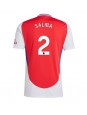 Arsenal William Saliba #2 Hjemmedrakt 2024-25 Korte ermer